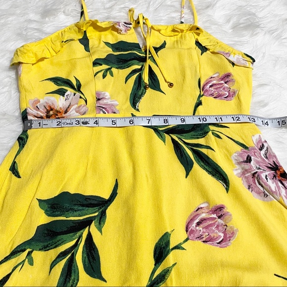 TOBI Yellow Summer Mini Dress - Picture 4 of 8